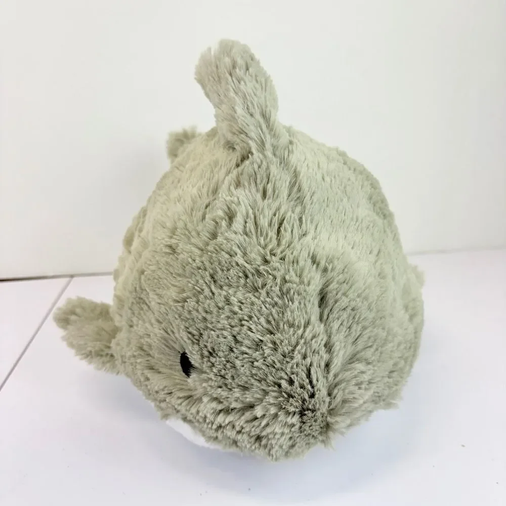 Squishable Mini Great White Shark Plush Gray White Stuffed Animal